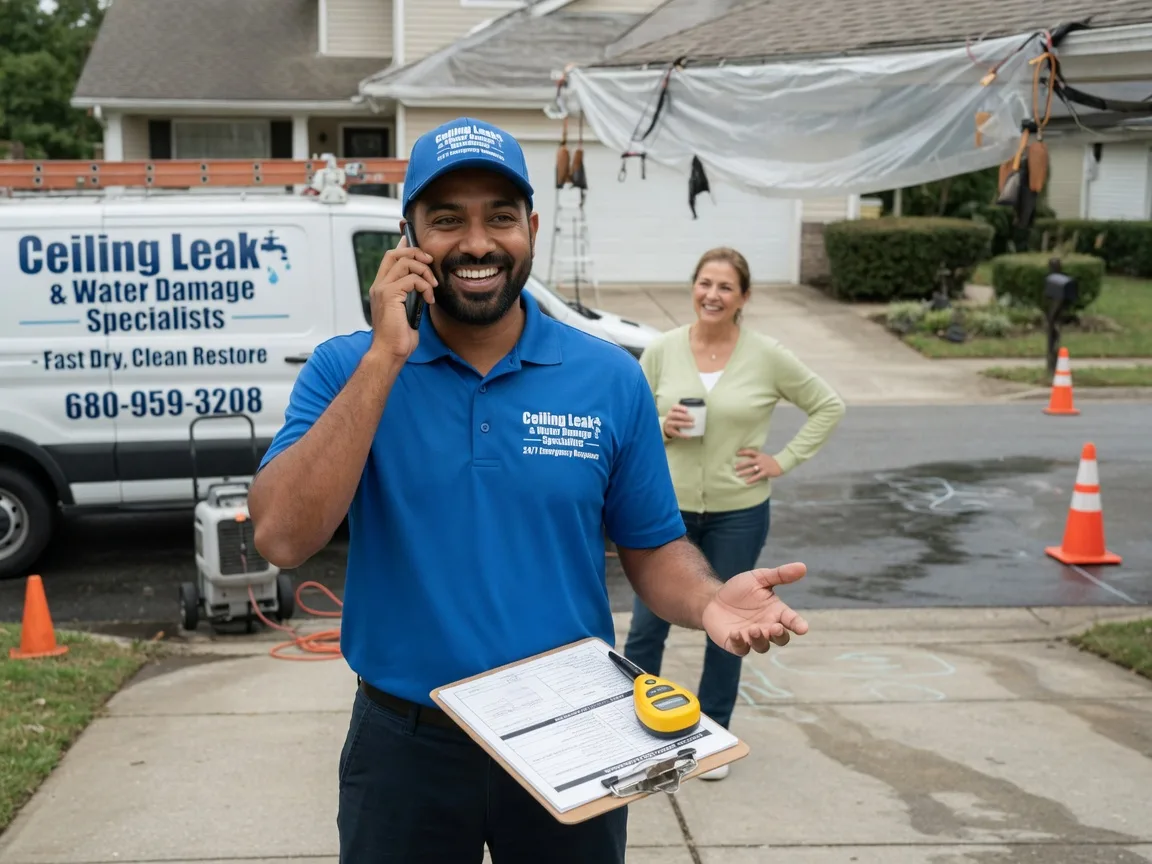 Ceiling Leak Cleanup Benicia, CA FAQs